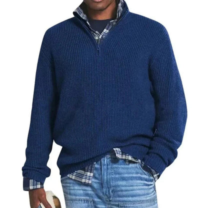 Jerome Men's Cotton Zip-Up Sweatshirt – Comfortable Elegant Everyday Wear