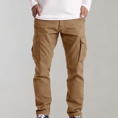 Bryan Men's Cargo Pants – Comfortable Modern Fit with Practical Pockets