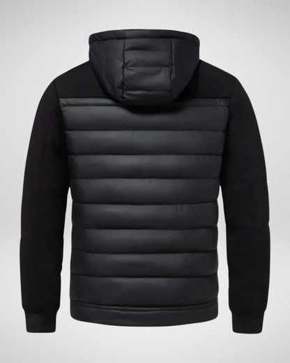 Benjamin Men's Quilted Jacket – Lightweight Autumn and Winter Coat with Zipper and Pockets