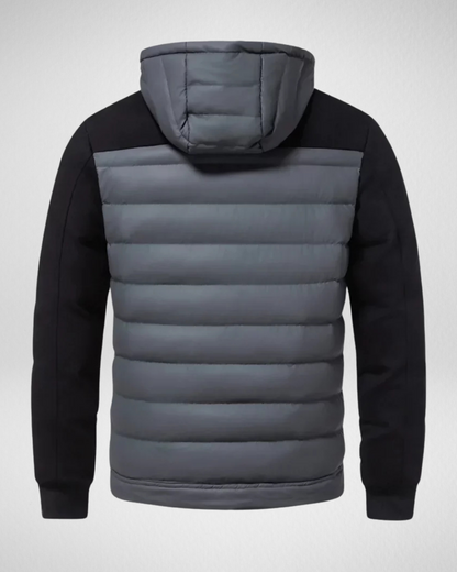 Benjamin Men's Quilted Jacket – Lightweight Autumn and Winter Coat with Zipper and Pockets
