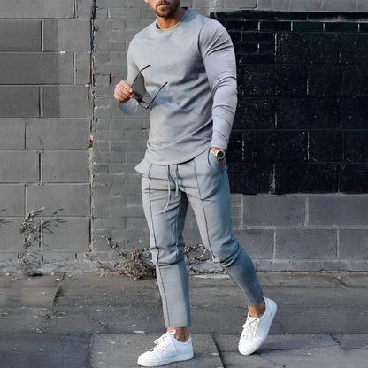 Orlan Men's Essential Set – Lightweight Breathable Outfit with Comfortable Casual Fit