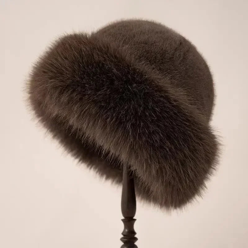 Women's Wool Beret Hat — Brown