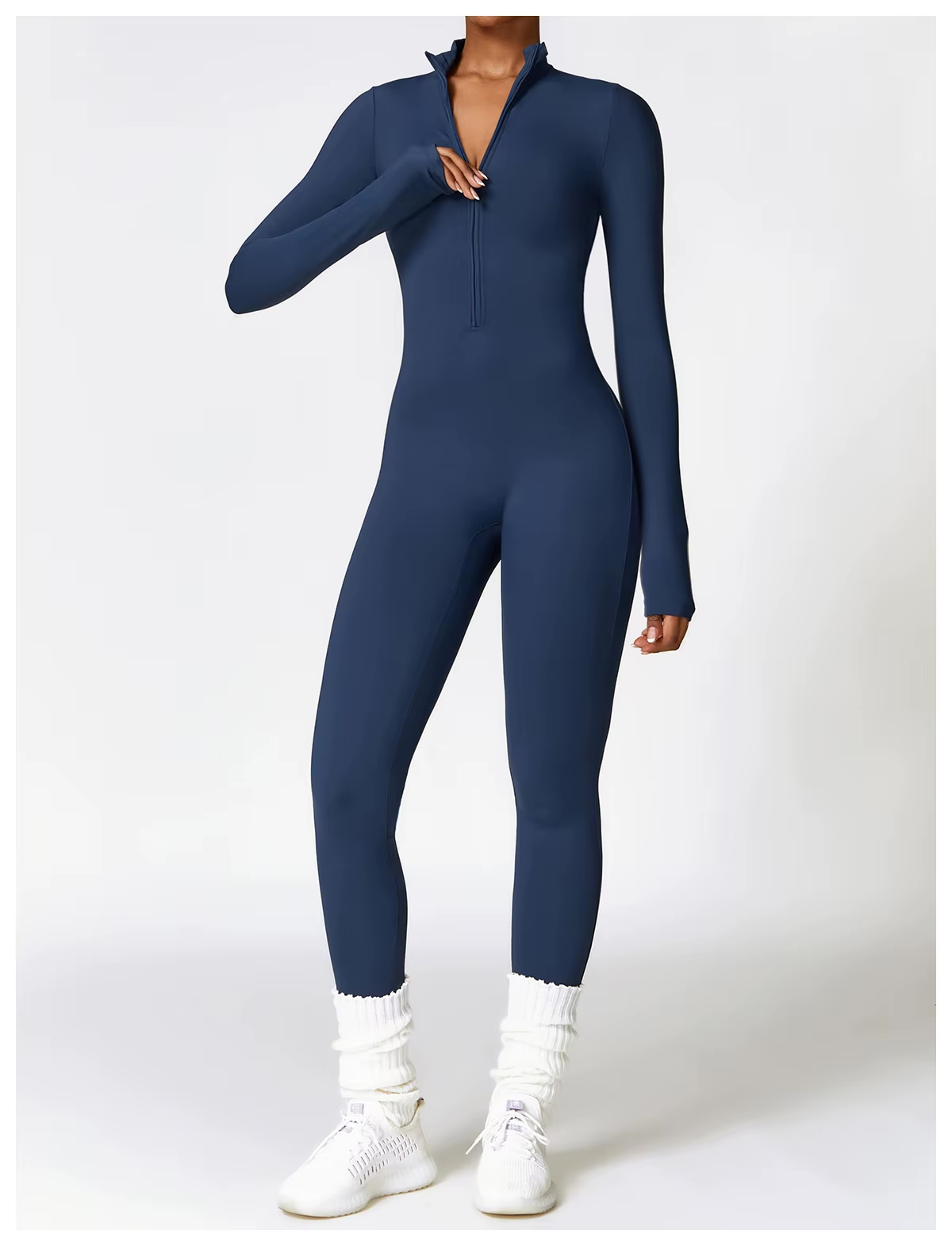 Eya Women's Fleece Winter Jumpsuit