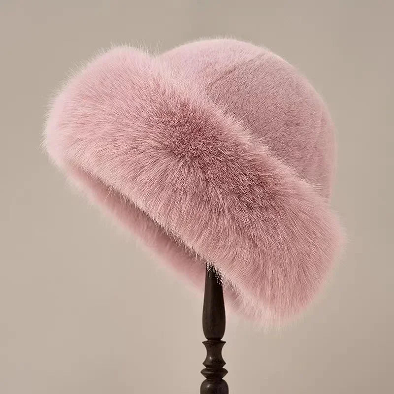 Women's Wool Beret Hat — Pink