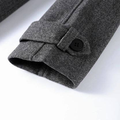 Women's Wool Longline Trench Coat