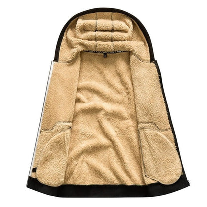 Diego Men's Winter Jacket – Warm Elegant Design with Integrated Hood and Zipper