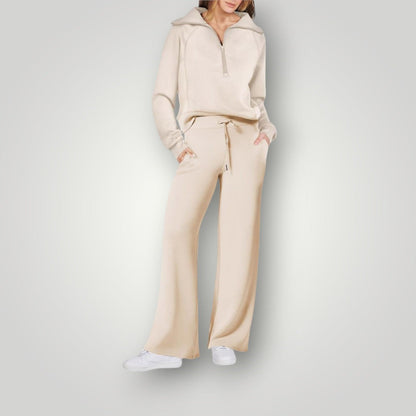 Lilou Women's Sweatshirt and Jogger Loungewear Set