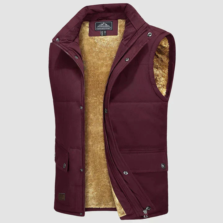 Mark Men's Sleeveless Bodywarmer Vest – Practical Pockets with Daily Comfort