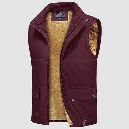 Mark Men's Sleeveless Bodywarmer Vest – Practical Pockets with Daily Comfort