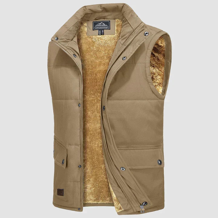 Mark Men's Sleeveless Bodywarmer Vest – Practical Pockets with Daily Comfort