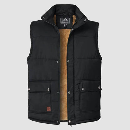 Mark Men's Sleeveless Bodywarmer Vest – Practical Pockets with Daily Comfort