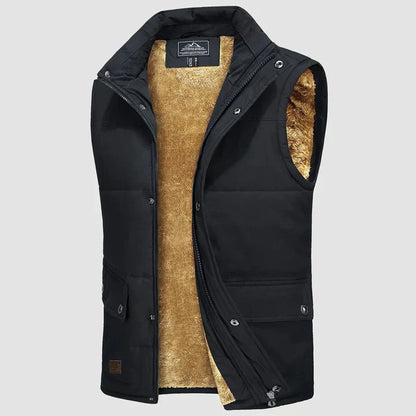 Mark Men's Sleeveless Bodywarmer Vest – Practical Pockets with Daily Comfort