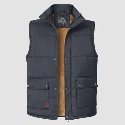 Mark Men's Sleeveless Bodywarmer Vest – Practical Pockets with Daily Comfort