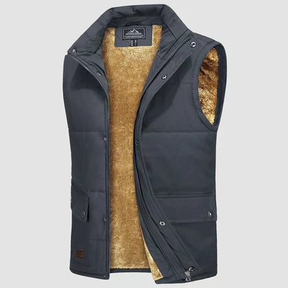 Mark Men's Sleeveless Bodywarmer Vest – Practical Pockets with Daily Comfort