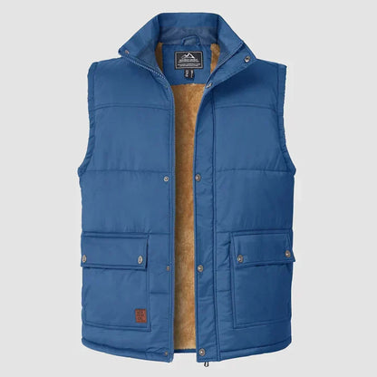 Mark Men's Sleeveless Bodywarmer Vest – Practical Pockets with Daily Comfort