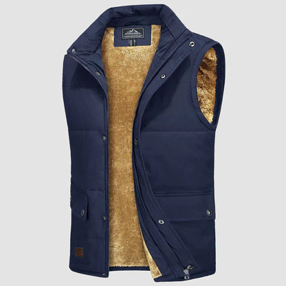 Mark Men's Sleeveless Bodywarmer Vest – Practical Pockets with Daily Comfort