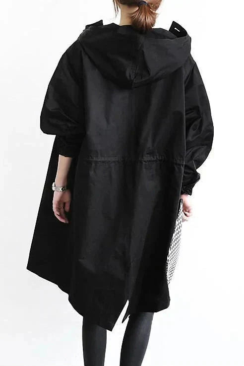 Elizabeth Women's Waterproof Hooded Raincoat