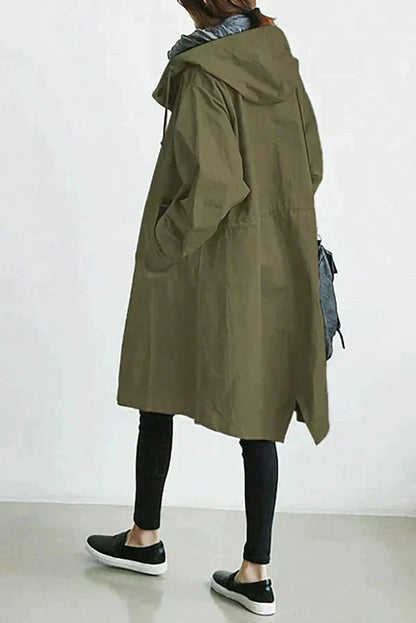 Elizabeth Women's Waterproof Hooded Raincoat