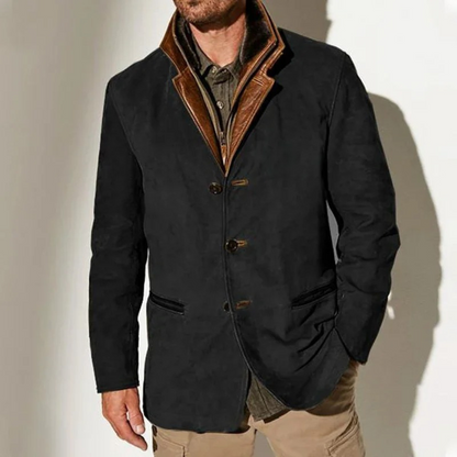 Aaron Men's Vintage Jacket – Classic Elegant Retro Style with Modern Comfort