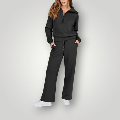 Lilou Women's Sweatshirt and Jogger Loungewear Set