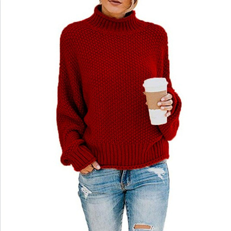 Women's Textured Knit Long Sleeve Sweater — White