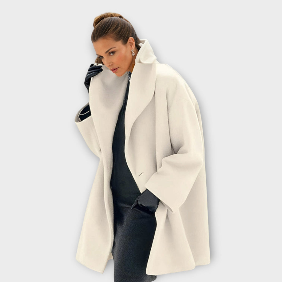 Women's Relaxed Fit Longline Jacket — Blue