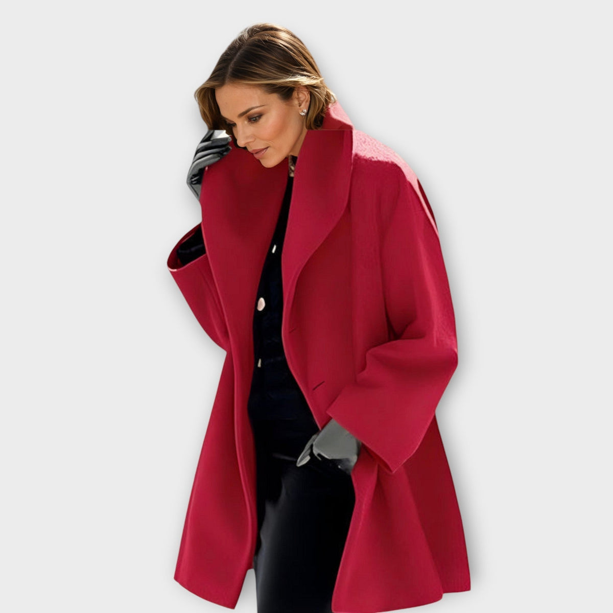 Women's Relaxed Fit Longline Jacket — Blue