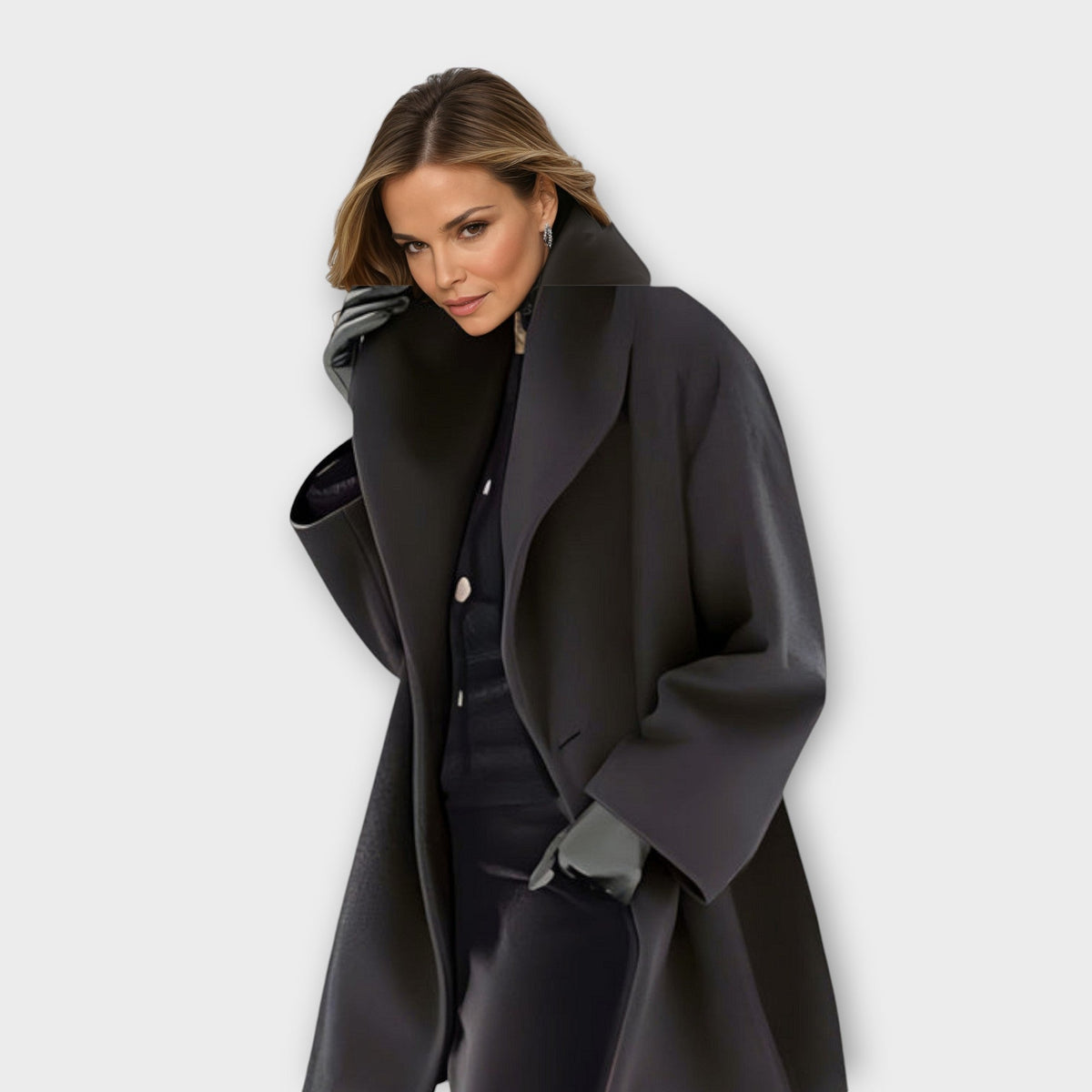 Women's Relaxed Fit Longline Jacket — Blue