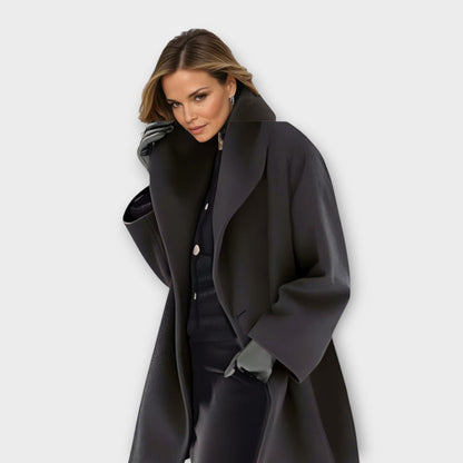 Women's Relaxed Fit Longline Jacket — Blue