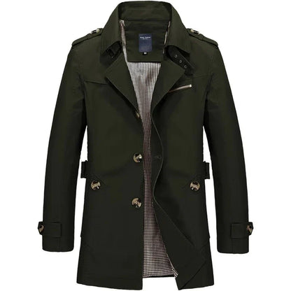 Casual Winter Jacket for Men Baron – High-End Mid-Length Style, Warm and Refined