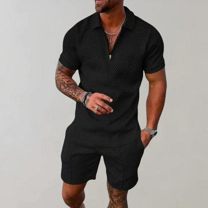 Oliver Men's Summer Set – Breathable Cotton and Linen with Lightweight Elegant Comfort
