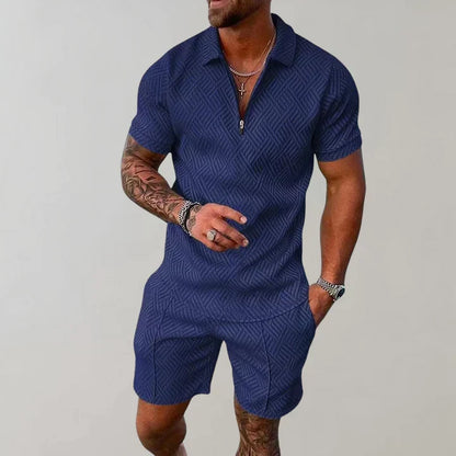 Oliver Men's Summer Set – Breathable Cotton and Linen with Lightweight Elegant Comfort