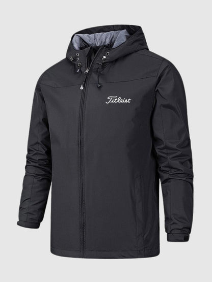 Pierre Men's Sporty Jacket – Lightweight Waterproof Nylon Jacket for Everyday Use