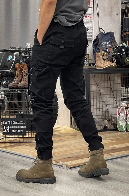 David Men's Stretch Cargo Pants – Comfortable Versatile Spandex Blend