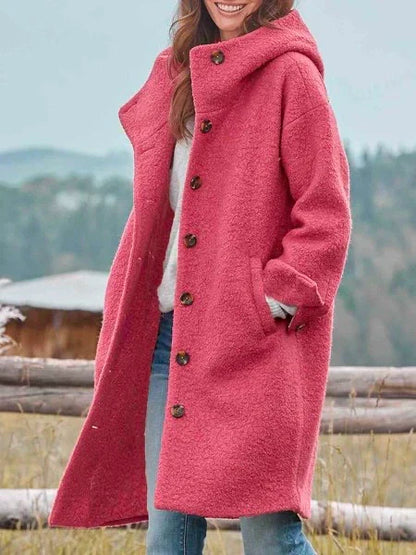 Audrey Women's Soft Wool Coat