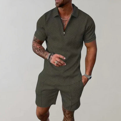 Oliver Men's Summer Set – Breathable Cotton and Linen with Lightweight Elegant Comfort