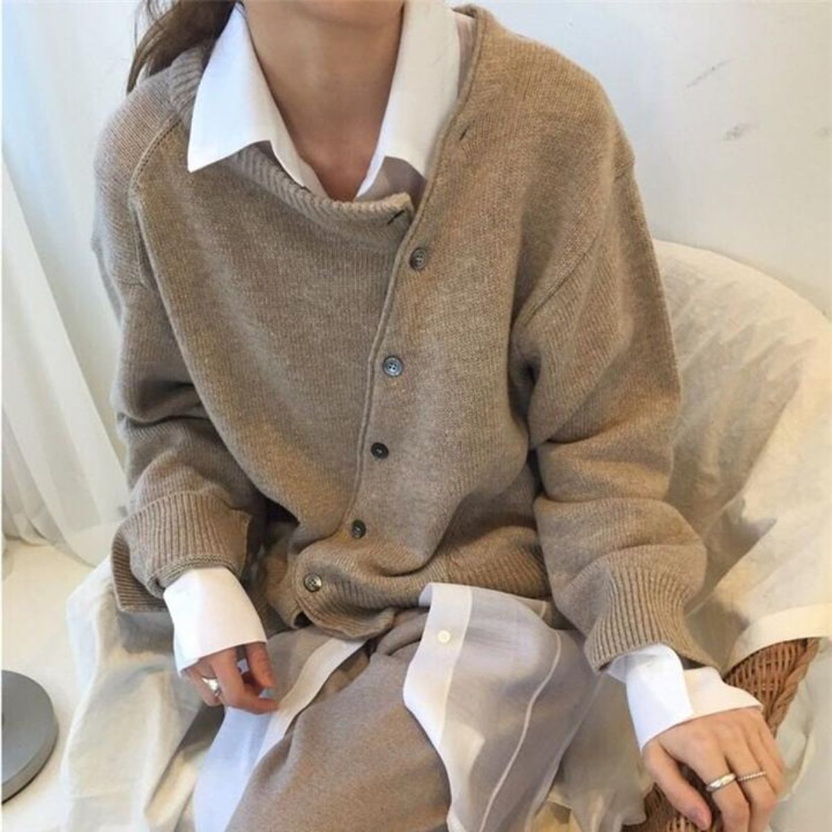 Lucille Women's Soft Cashmere Knit Sweater