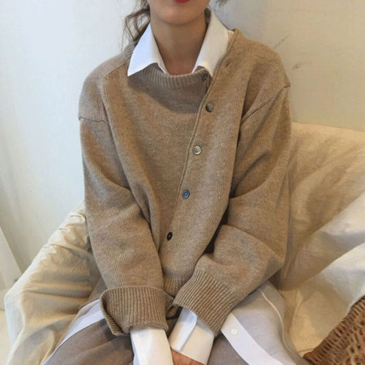 Lucille Women's Soft Cashmere Knit Sweater