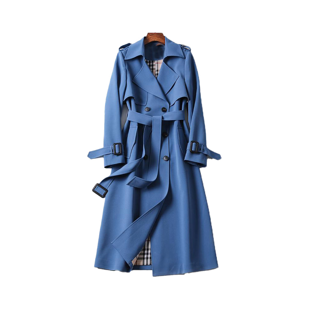 Women's Belted Classic Trench Coat — Beige