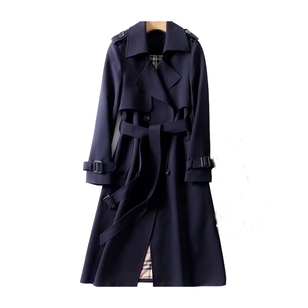 Women's Belted Classic Trench Coat — Beige