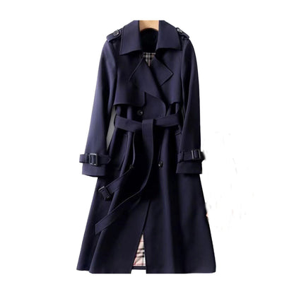Women's Belted Classic Trench Coat — Beige