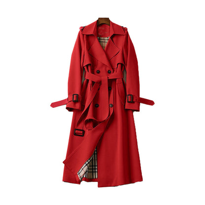 Women's Belted Classic Trench Coat — Beige