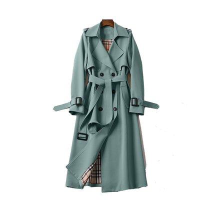 Women's Belted Classic Trench Coat — Beige