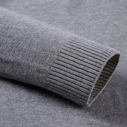 Kian Men's Turtleneck Sweater – Warm Comfortable Cashmere Wool Blend