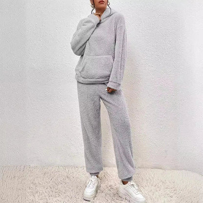 Sloane Women's Fleece Hooded Pajama Set