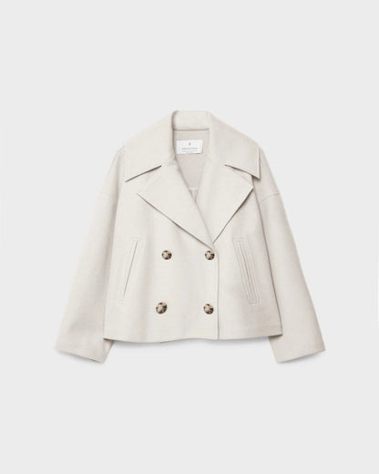 Vanessa Women's Double-Breasted Wool Jacket
