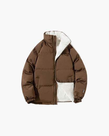 Women's Winter Puffer Jacket — Grey