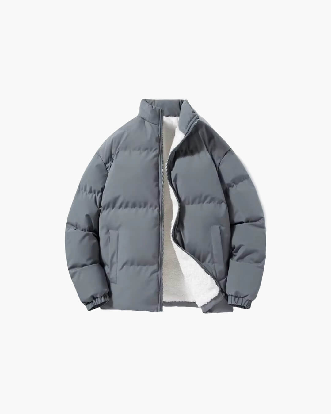 Women's Winter Puffer Jacket — Black