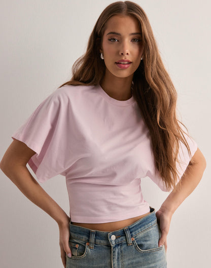 Isabelle Women's Flared Sleeve Fitted T-Shirt